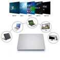 thumbnail image 4 of VikTck USB-C Superdrive Lector externo de DVD/CD y grabadora de DVD/CD para Apple-MacBook Air/Pro/iMac/Mini/MacBook Pro/ASUS/ASUS/DELL Latitude con puerto USB-C Plug and Play (Plata), 4 of 5