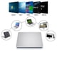 thumbnail image 4 of VikTck USB-C Superdrive Lector externo de DVD/CD y grabadora de DVD/CD para Apple-MacBook Air/Pro/iMac/Mini/MacBook Pro/ASUS/ASUS/DELL Latitude con puerto USB-C Plug and Play (Plata), 4 of 5