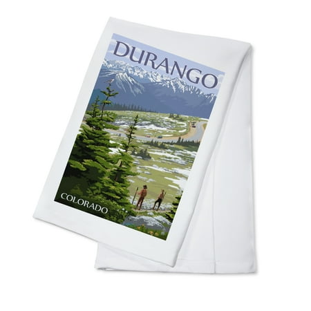 

Durango Colorado Trail Ridge Road (100% Cotton Tea Towel Decorative Hand Towel Kitchen and Home)