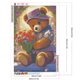 thumbnail image 2 of Pintura de diamante 5D DIY Wdftyju con taladro redondo completo rosas y osos 40x60cm, 2 of 9