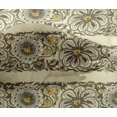 thumbnail image 4 of oneOone Viscose Chiffon Fabric Leaves & Floral Block Print Fabric BTY 42 Inch Wide, 4 of 4