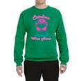 thumbnail image 2 of Catalina Wine Mixer Island Prestige Movie| Mens Pop Culture Crewneck Graphic Sweatshirt, Kelly, Large, 2 of 4