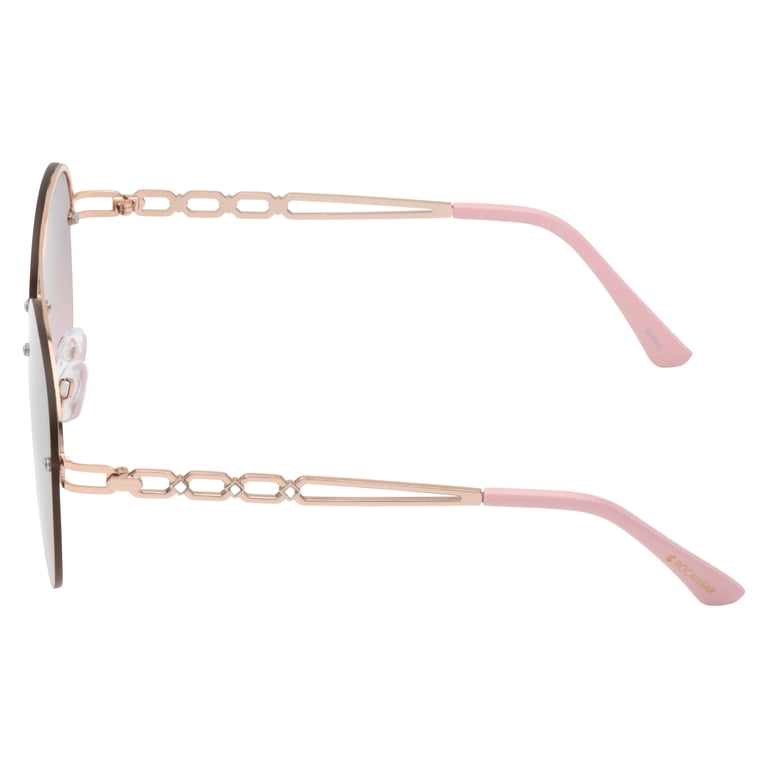 Aviator Sunglasses Metal Frame Semi-Rimless UV400 Protect Unisex Rocawear Women main image 3