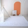 thumbnail image 4 of Softlife Soft Rug Living Room Fluffy Rugs for Dorm Room Cute Plush carpet For Bedroom,9' x 12',White, 4 of 10
