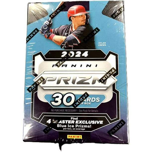 Panini 2024 Prizm Baseball 6-Pack Blaster Box (Blue Ice Prizms)