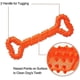 thumbnail image 3 of Juguete masticable potente y duradero para perros que ayuda con la dentición, adecuado para perros medianos y grandes y enérgicos (naranja)., 3 of 5