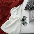 thumbnail image 5 of MOSHU Sherpa Bed Blankets Double Reversible Fluffy for Bed Warm Soft Twin Flannel Fleece Blankets, 5 of 9