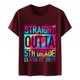 thumbnail image 1 of Moda mujer casual impresión pulóver manga corta camiseta tops blusa Fridja  hjk2886, 1 of 3