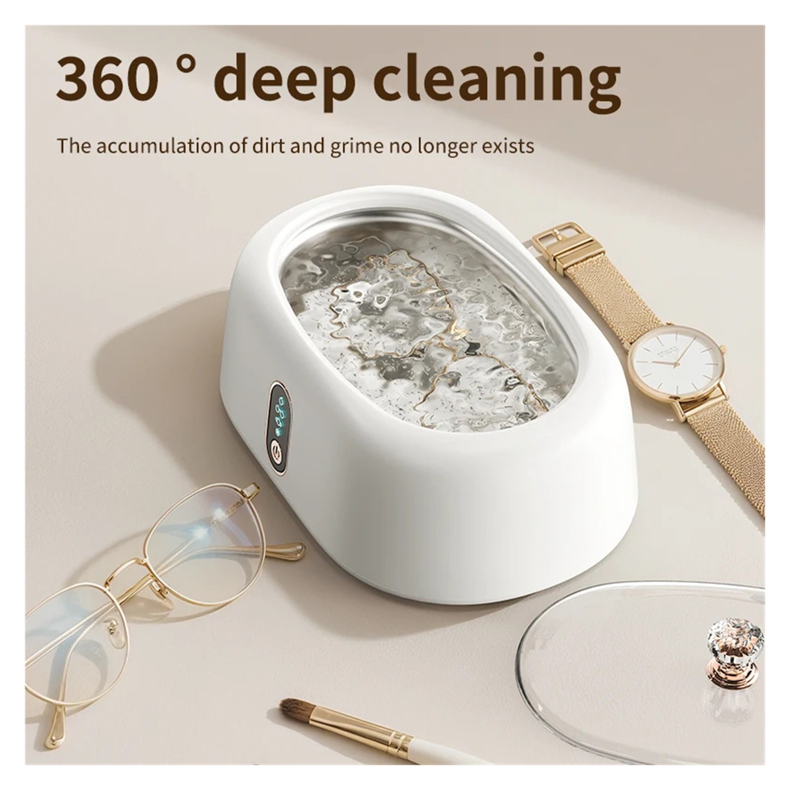Digital Ultrasonic Cleaner Sonicator Bath for Jewelry Parts Glasses Circuit Board Watch Vibration