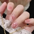 thumbnail image 3 of Wearable Press On Fake Nail Set, Ready-Made Artificial Nail Patches for DIY Manicure Art, Various Sizes, 24 Count, 3 of 8