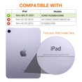 thumbnail image 2 of Funda MoKo Soft TPU translúcida esmerilada para iPad mini 7/6 gris, 2 of 9