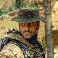 thumbnail image 6 of Camo Boonie Hat for Men Women, Military Tactical Wide Brim Bucket Hats, UPF50+ Jungle Sun Hats for Fishing Hunting Safari, 6 of 6