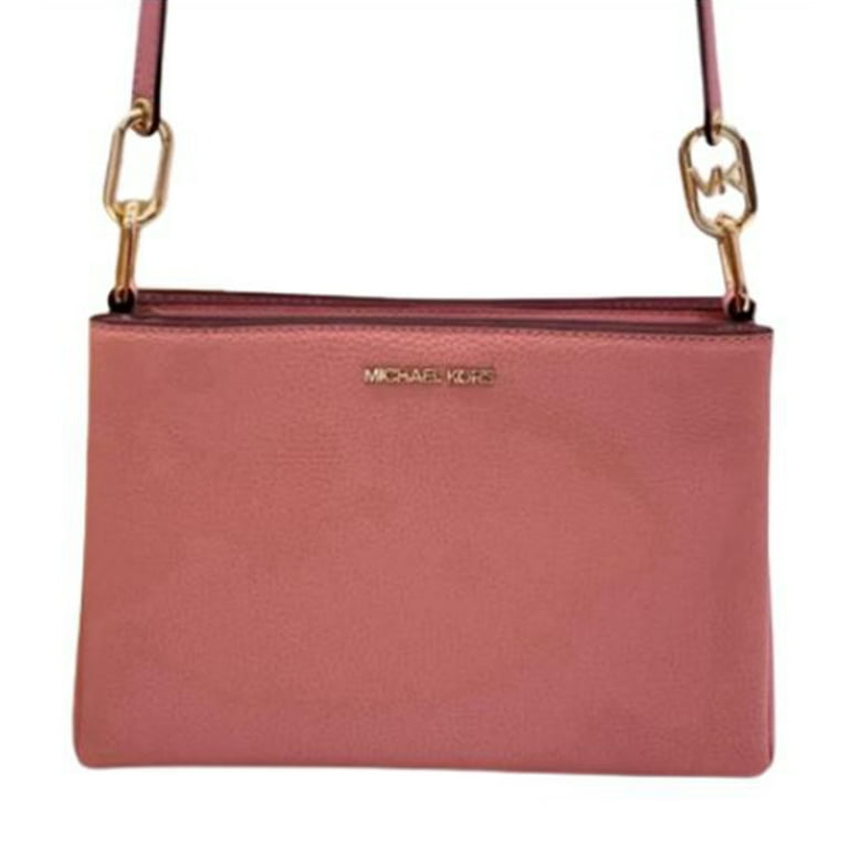 Michael Michael Kors Womens Trisha Medium Pebbled Leather