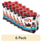 (6 pack) Premier Protein Shake, Cookies & Cream, 30g Protein, 4 Ct