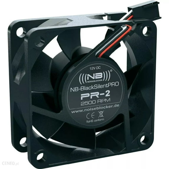 Noiseblocker Black Silent Pro PR-2 60mm Computer Case Fan