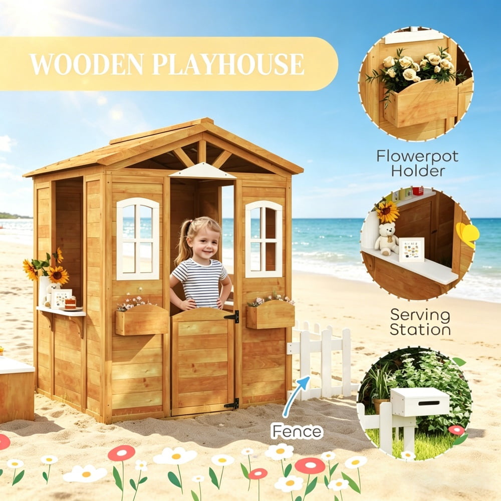 Wooden Playhouse