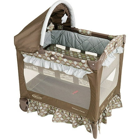 Graco - Travel Lite Crib Portable Playard, Barcelona