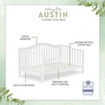 Dream On Me Austin Toddler Day Bed, White