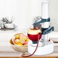 thumbnail image 4 of Removable Electric Fruit Peeler, Fruit Peeler, Automatic For Home Kitchen Pears Potatoes White, 4 of 8