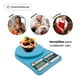 thumbnail image 4 of Báscula Digital Gramera 10kg Cocina Repostería Precisión Color Azul Claro, 4 of 6