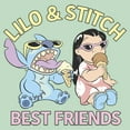 thumbnail image 2 of Girl's Lilo & Stitch Best Friends Graphic T-Shirt, 2 of 4
