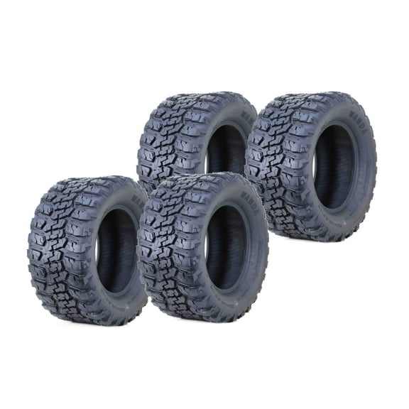 WANDA 23x10.5-12 All Terrain Golf Cart Tires 4 Ply 23x10.5X12 -Set 4 -14057