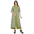 thumbnail image 1 of Moomaya Ensemble Veste Kurta Pakistani pour Femmes Tenue Indienne Tenue Ethnique, 1 of 4