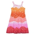 thumbnail image 6 of FAHXNVB Cami Midi Dresses for Girls Casual Crewneck Spaghetti Straps A Line Tiered Flowy Sundress Summer Fashion Cozy Graphic Print Beach Vacation Dresses 2-12 Years, 6 of 7