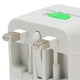 thumbnail image 4 of Travel Universal Adapter ABS Portable Wall International Plug Adapter for Black 100‑ 10A, 4 of 4
