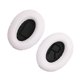 thumbnail image 1 of Seitruly Almohadillas para los oídos, almohadillas para los oídos, cancelación de ruido, protección auditiva para juegos, orejeras, piezas de Relojes inteligentes Blanco+Negro, 1 of 6