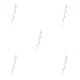 thumbnail image 1 of Pendientes de gancho Jumpingount geométricos para mujer Oro 325-1, 1 of 6