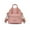 Pink, variant on Women Crossbody Cell Phone Bag, Small Waterproof Multi Pockets Nylon Shoulder Purse Wallet with Adjustable Strap (Pink)