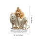thumbnail image 3 of Uuiauoio Woman and Cheetah Rotatable Acrylic Table Ornament The Ideal Spring Gift for Ideal Gift New Year, Valentine's Day, Ramadan, 3 of 6