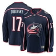 thumbnail image 1 of Brandon Dubinsky Columbus Blue Jackets NHL Fanatics Breakaway Home Jersey, 1 of 2