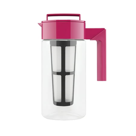 Takeya 1 qt Flash Chill Iced Tea Maker, Raspberry (The Best Tea Maker)