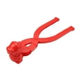 thumbnail image 2 of Snow Toys, Snowball Maker Ball Shaper Molds Snow Fights Tool Winter Toys Ball Clip Games Outdoor(Red Dinosaur), 2 of 6