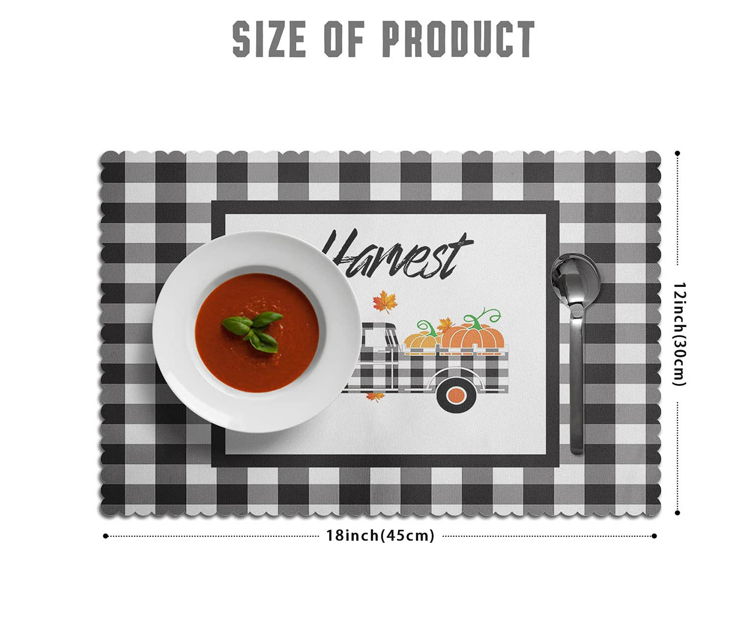 Buffalo Plaid Placemats Set of 4