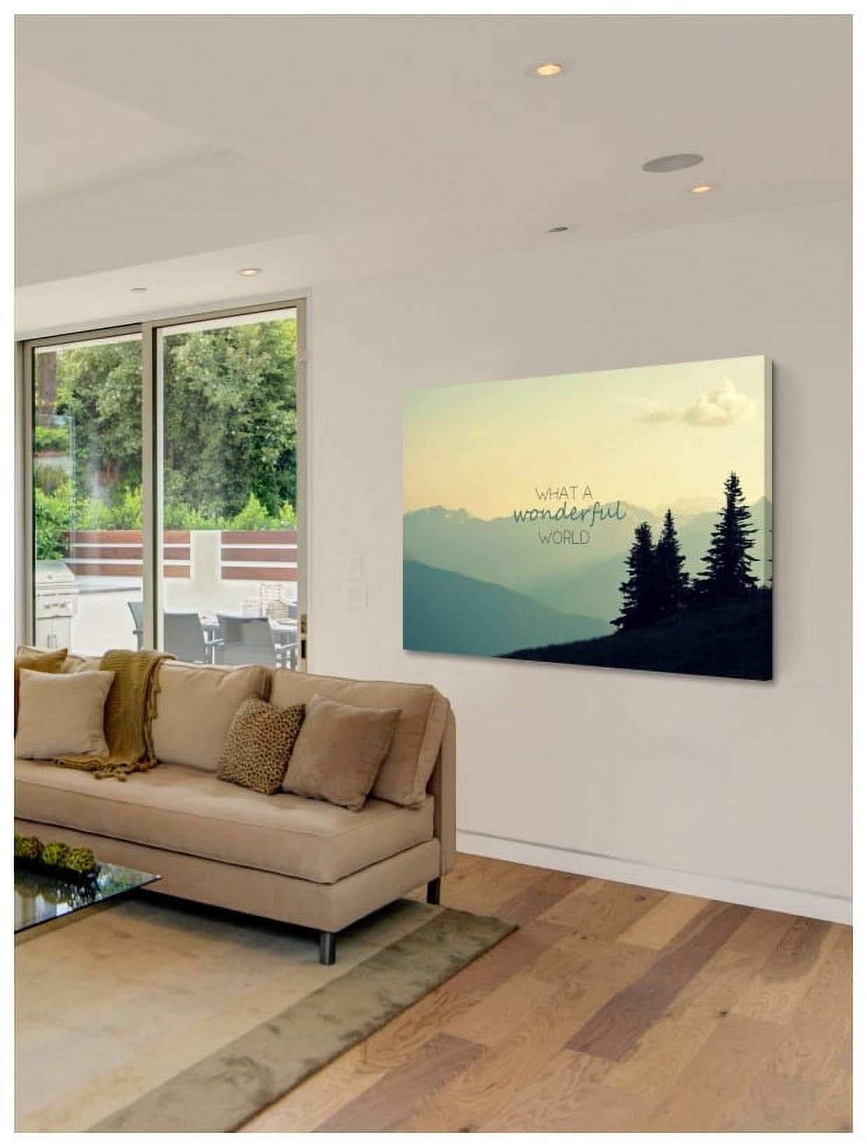 Marmont Hill "What a Wonderful World" by Robert Dickinson Painting Print on Canvas