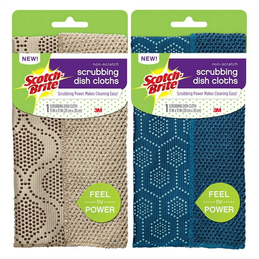 ScotchBrite NonScratch Scrubbing Dish Cloths