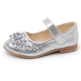 thumbnail image 7 of Owordtank Girls Dress Shoes Toddler Girls Wedding Party Princess Shoes Mary Jane Low Heels Sandals, 7 of 7