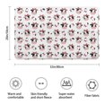 thumbnail image 3 of White Cow Pink Bow Pattern Bathroom Rugs Mat,Non Slip Microfiber Bathroom Rug,Rubber Backing,Soft Bathroom Mats for Bathroom Floor,Tub and Shower,20x32in(50x80cm), 3 of 5