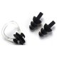 thumbnail image 1 of Yuarrent Clip de nariz impermeable reutilizable suave natación antideslizante juego de tapones para los oídos protección de seguridad para Deportes acuáticos Negro, 1 of 6