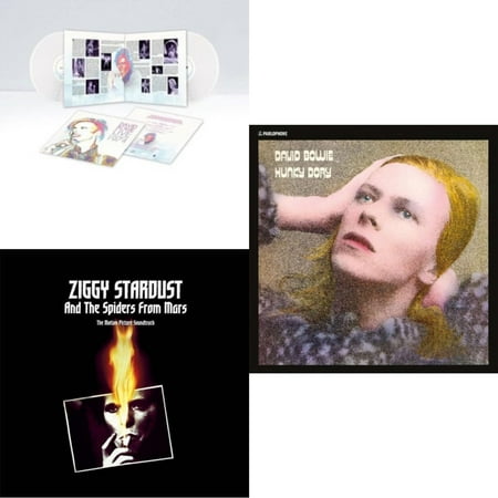 Live Los Angeles 1974 (White LP Vinyl/Limited) & Ziggy Stardust & The Spiders From Mars Ost (2LP) & Hunky Dory