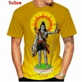 thumbnail image 4 of 2022 New 3D Print Anime Fashion Lord Shiva Harajuku Short Sleeve T Shirts, 4 of 5