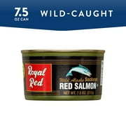 Trident Royal Red Canned Wild Alaska Sockeye Red Salmon, Gluten-Free, 7.5 oz