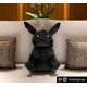thumbnail image 1 of 35 cm Fujiwara Hiroshi Co marca Pikachu negro oscuro Anime figuras Pp algodón corto felpa animales Hy, 1 of 3
