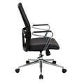 thumbnail image 3 of Manager Chair with High Mesh Back and Bonded Leather Seat, 3 of 3