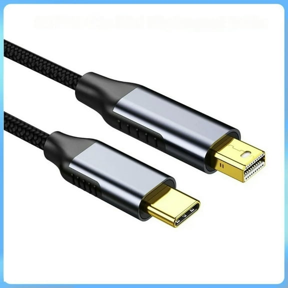 8K USB C to Mini Displayport Cable Adapter Book Air Pro Type C to Mini DP Display Port Video