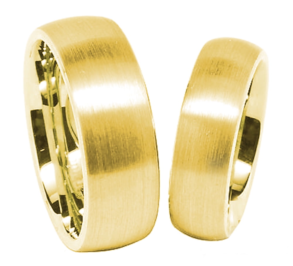 Blue Tungsten Carbide Wedding Band – 6mm, 8mm, 10mm Widths, Brushed Dome Finish, Engraved ‘I Love You’, Sizes 4-17