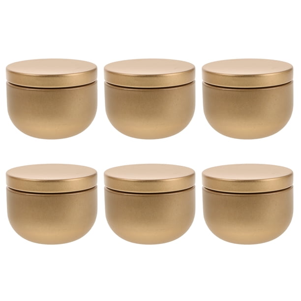 latas de café vacías, latas de té con tapas herméticas, pequeñas latas de hojalata para cocina, para té, café y azúcar